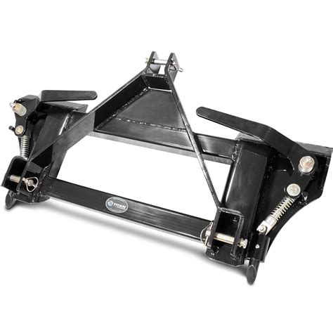 titan universal skid steer hitch adapter diy|skid steer attachment adapter.